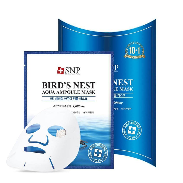 SNP Bird's Nest Aqua Ampoule Mask UK