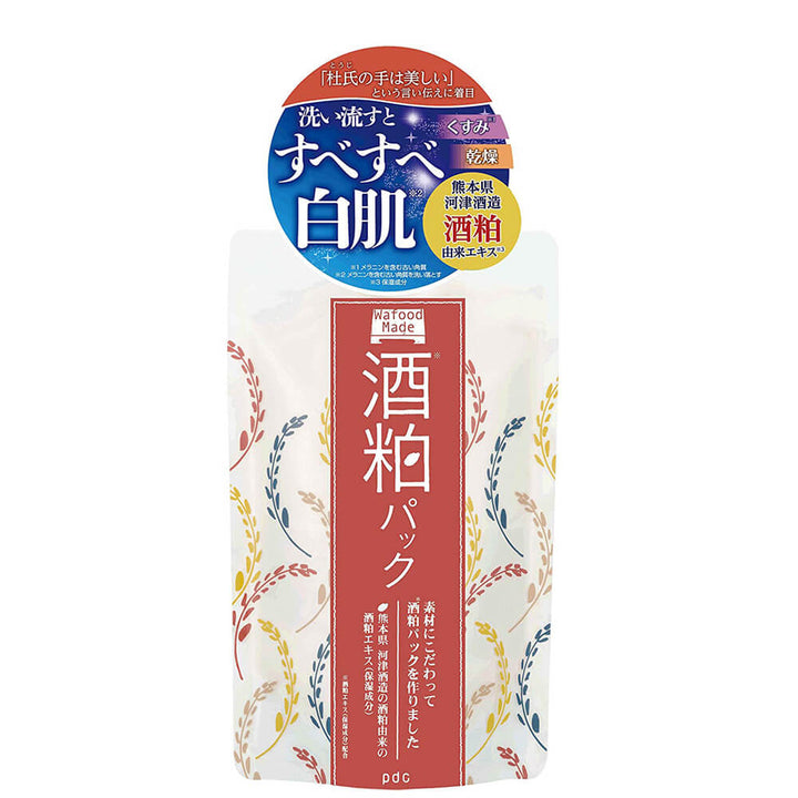 PDC Wafood Made Sake Lees Face Pack Facial Mask 170g 英国 uk