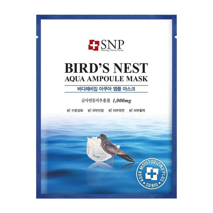 SNP Bird's Nest Aqua Ampoule Mask UK