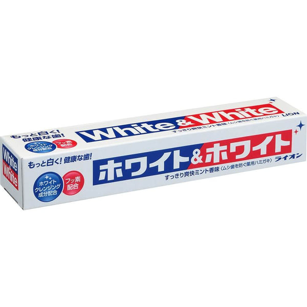 Lion White & White Toothpaste 150g 英国 uk