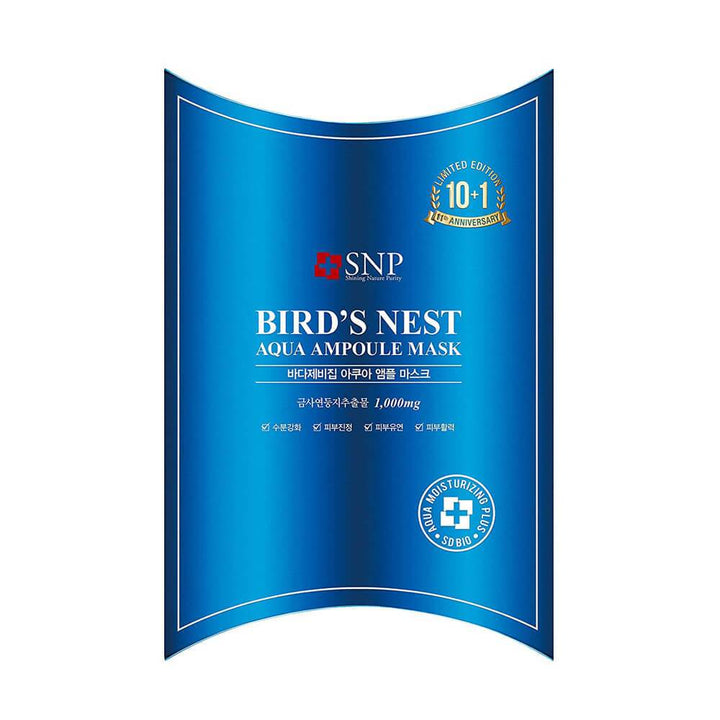 SNP Bird's Nest Aqua Ampoule Mask UK