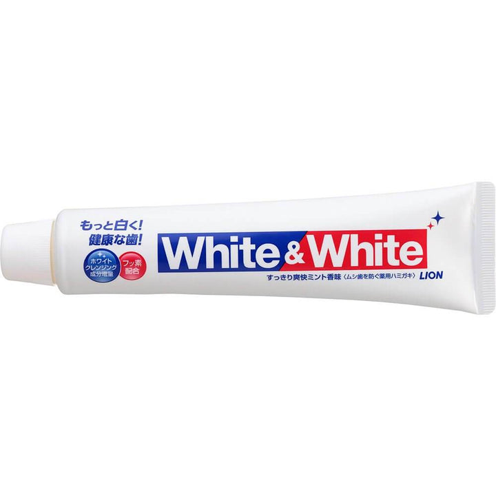 Lion White & White Toothpaste 150g 英国 uk