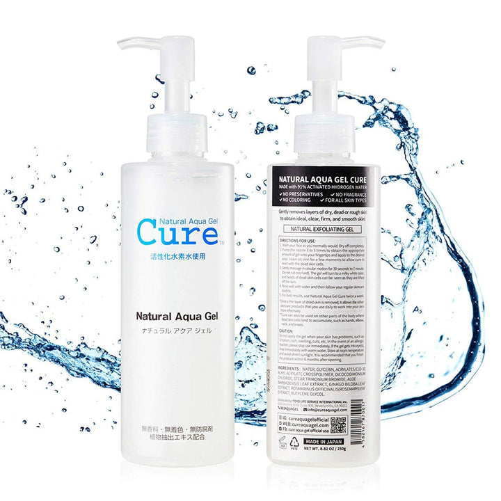 Cure Natural Aqua Gel Water Skin Exfoliator 250g