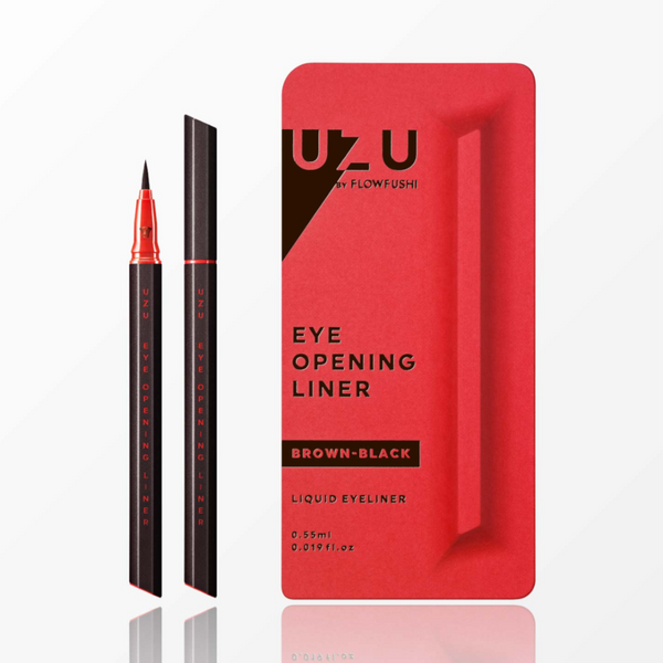 Flowfushi UZU Eye Opening Liner Liquid Eyeliner - Brown Black