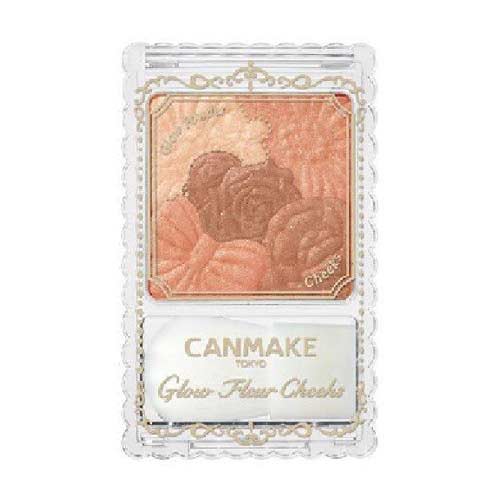 Canmake Tokyo Glow Fleur Cheeks - 12 Cinnamon Latte Fleur