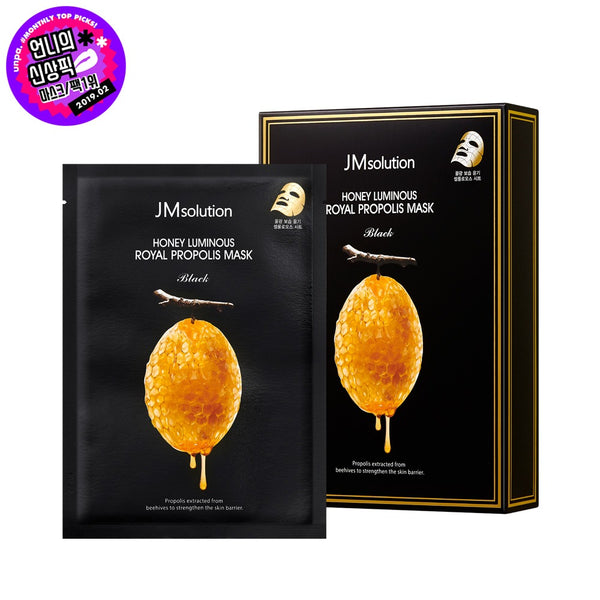 JM Solution Honey Luminous Royal Propolis Mask 10Pcs