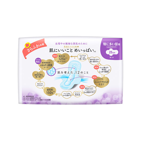 Laurier F 25cm For Heavy To Moderate Days With Wings 17 Pads
