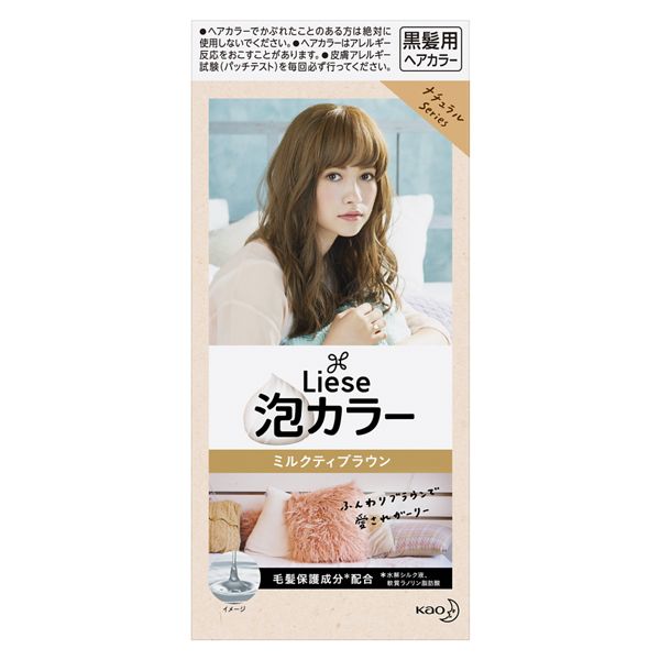 Kao Liese Prettia AWA Hair Color - Milk Tea Brown 108ml