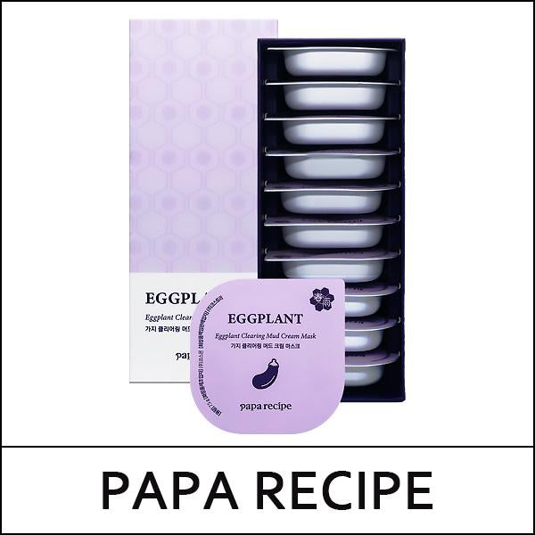 Papa Recipe Eggplant Clearing Mud Cream Mask 10pcs