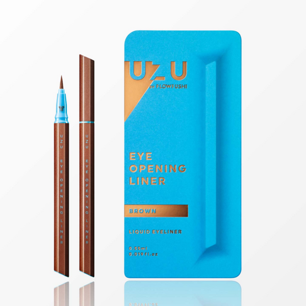 Flowfushi UZU Eye Opening Liner Liquid Eyeliner - Brown